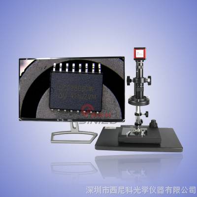 供应高清视频显微镜 HDMI接口 高清工业电子视频数码显微镜