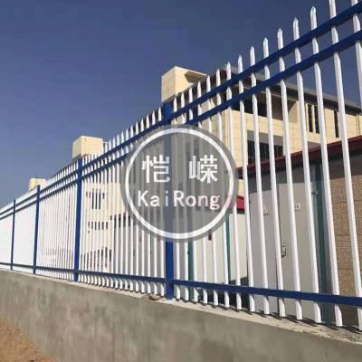 围墙护栏厂家定制PVC护栏批发喷塑GZ-C型护栏围墙护栏锌钢护栏