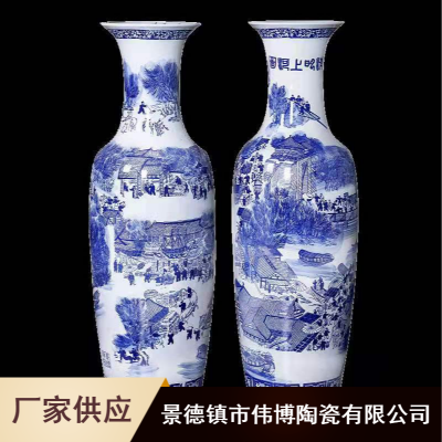 供应多规格现代陶瓷花瓶 开业庆典陶瓷花瓶 2米陶瓷花瓶
