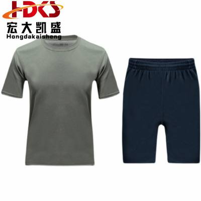 体能短袖 夏季圆领短裤 体能训练服