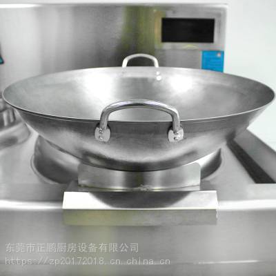 正鹏电磁炒炉 8KW炉头可搬动 不锈钢定制炒炉