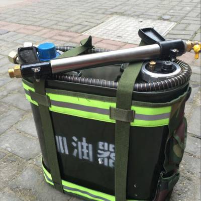 背负式灭火机加油器20L橡胶软管连接加油枪野外灭火应急注油器