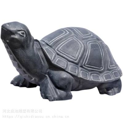 石雕乌龟青石龟天然石头雕刻仿古景观庭院门口镇宅摆件