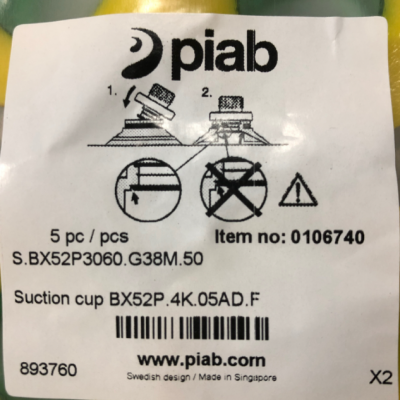 供应 piab 吸盘 BX52P.4K.0***D.F (0106740)