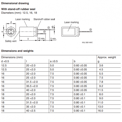  B41897A7188M 1800UF 135 20% 35VDC