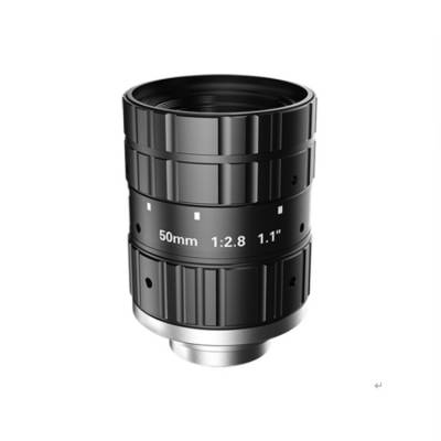 MH5028X 华睿1200万1.1英寸50mm面阵镜头 镜头焦距50mm 光圈孔径F2.8-F16 像面尺寸 Ф17.6mm(1.1英寸) C接口