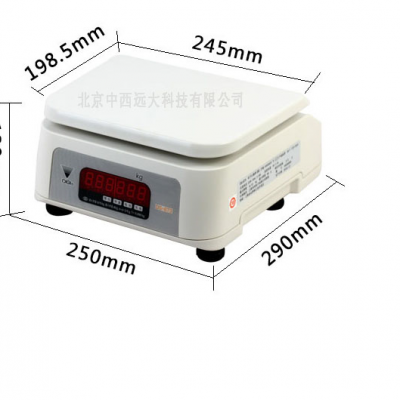 称量实验兔电子秤 型号 JV711-DS-673 库号 M370604