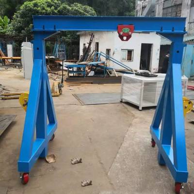 工字钢焊接龙门吊架 车间注塑机吊模架 仓库模具维修吊架