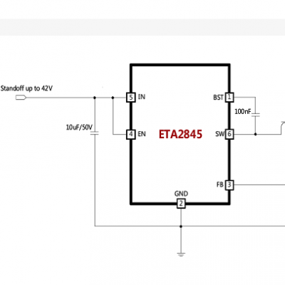 代理钰泰ETA2845S2G同步降压开关稳压器IC