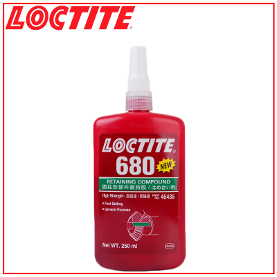 汉高乐泰 LOCTITE 圆柱形部件固持胶 680 绿色 250mL/瓶