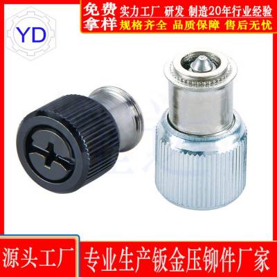 耀达供应不脱出螺钉PF11/PF12-M6-0/1/2松不脱螺丝不锈钢面板螺丝
