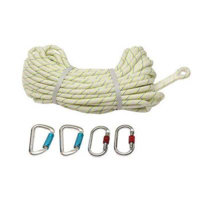 自发光型救生索30米大拉力逃生绳防坠落救生绳阻燃防火消防救援绳