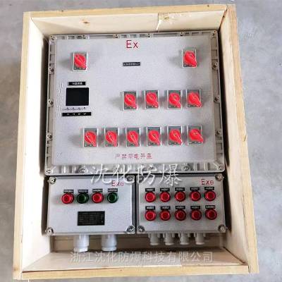 消防应急防爆照明动力配电箱 火灾监控模块控制箱 双电源控制配电柜