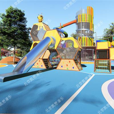 游乐设备组合滑梯多造型无动力儿童乐园景区园林规划游乐项目定制