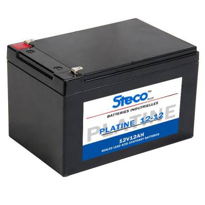 法国STECO蓄电池PLATINE12-24 时高电池12V24AH 免维护铅酸直流屏
