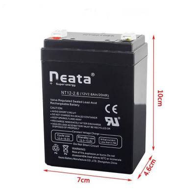 能特NEATA蓄电池NT12-4.5 12V4.5AH儿童电动玩具汽车摩托童车电瓶