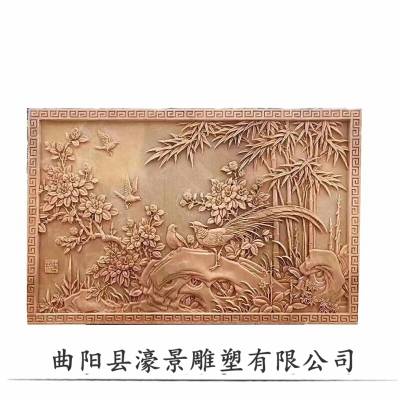 巴彦淖尔红砂岩浮雕壁画 酒店别墅大厅浮雕壁画 浮雕制作厂家