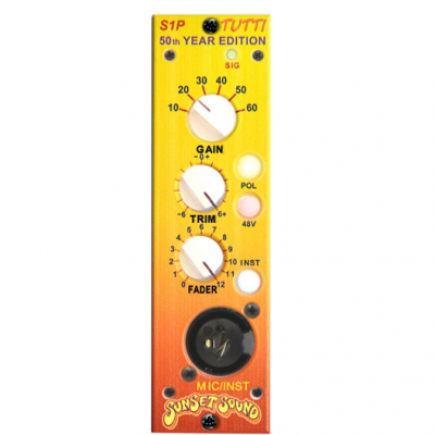 Sunset Sound?S1P 500系列前置放大器