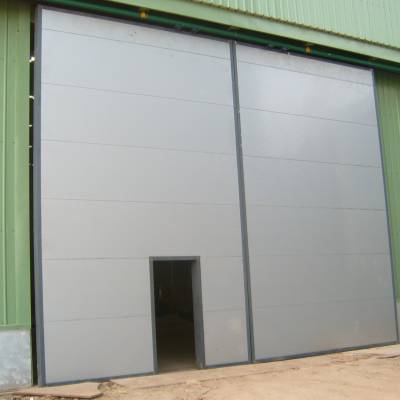 安徽吉运祥 平移门 工业电动推拉门 车间平移门