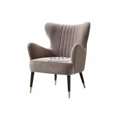 勐海县酒店家具系列会所咖啡馆布艺扶手小沙发