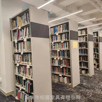 图书馆书架学校阅览室书架钢制书架资料架支持定做