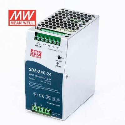 明纬开关电源 UHP-200 系列超薄窄 3.3V12V24V36V48V 假一罚十