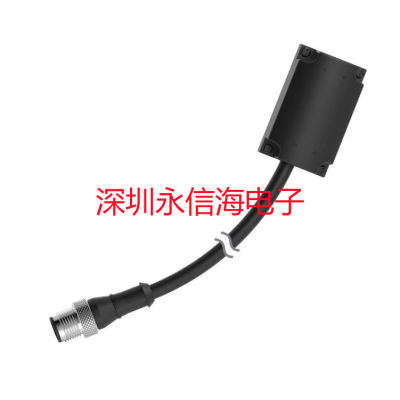 Banner Engineering DES4-M51-D/¶ Cordset: M12 Double Ended 5-pin Straight Male .4m Black PVC