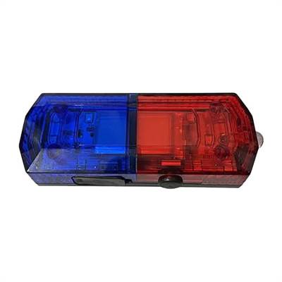 led肩夹爆闪肩灯保安夜间红蓝夜跑闪光灯