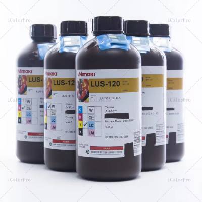 Mimaki LUS-120 UV油墨CMYK LC LM油墨适用于Mimaki UV卷材机墨水
