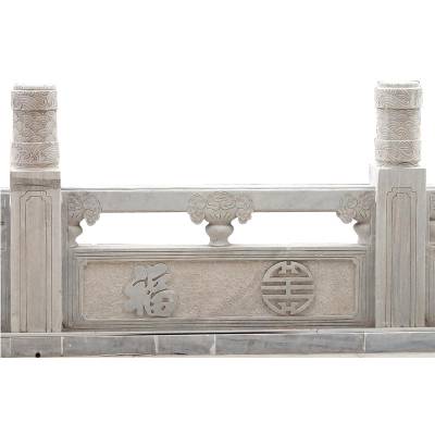 寺庙石护栏多少钱一米及样式规格尺寸聚隆园林雕塑石材栏杆防护栏