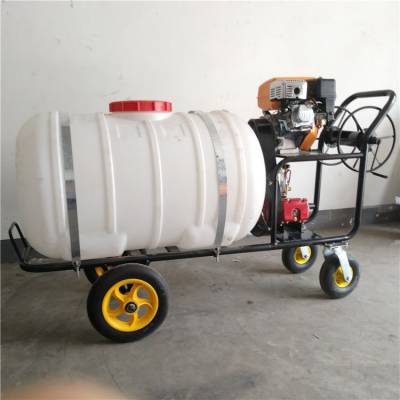 骏晟 推车式消毒打药机 大容量药桶打药机 塑料大棚灭虫喷药机