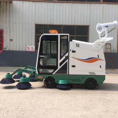 三朋七刷驾驶式清扫车JC3000 宁波机场车站科技园街道扫地机