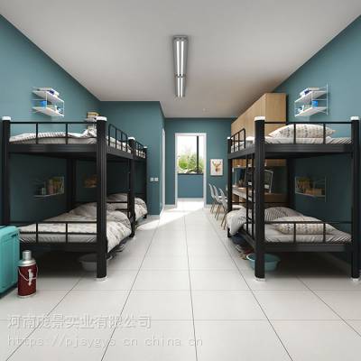 西双版纳双层上下铁床上下床铁床钢制型材庞景实业