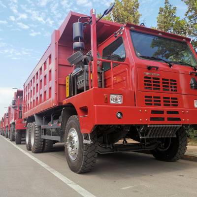 重汽【礦山霸王自卸車】【45立方50立方】拉150噸寬體礦山霸王自卸車