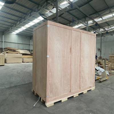 黄岛木箱哪家好 标准出口木箱 机械设备胶合板免熏蒸出口木箱