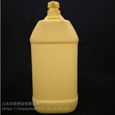 5L耐酸碱塑料桶_山东华辰优质洗洁精塑料桶_黄色塑料桶批发