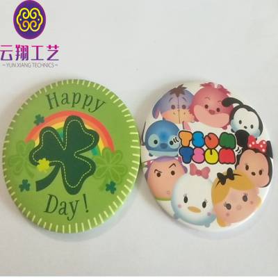定制马口铁胸章 卡通人物徽章 开瓶器制作厂