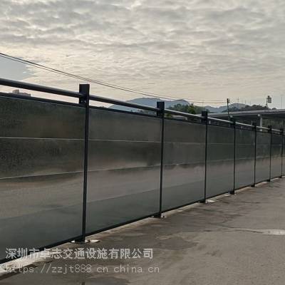 施工围挡 工程施工铁皮围挡 可重复使用