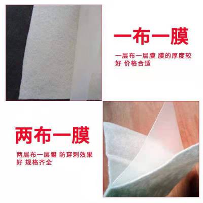 复合土工布 防渗土工布 不透水土工布 护坡土工布 两布一膜