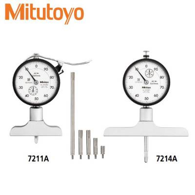 日本三丰Mitutoyo带表深度尺7210A