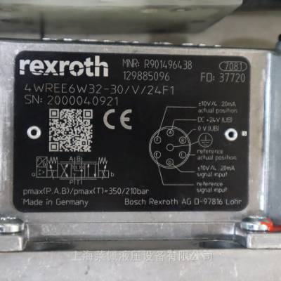 4WREE6W32-30/V/24F1 R901496438 力士乐REXROTH比例阀