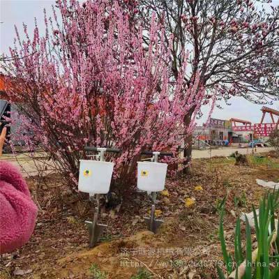 手持式果树施肥器 不锈钢铲头施肥器 背负式电动撒肥器