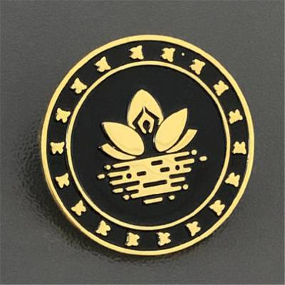 沈阳徽章定制工厂 金银企业胸章定做 金属员工入职司徽制作年庆礼品