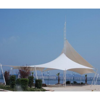 伊犁膜结构遮阳棚 欢迎来电 宁波市鄞州五乡绿彩遮阳篷供应