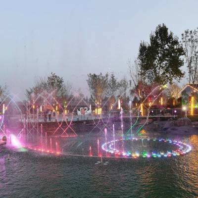 六安景区音乐喷泉 具有互动性