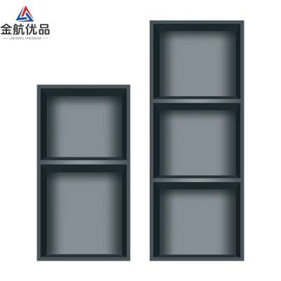 不锈钢壁龛柜隔板 嵌入式卫生间不锈钢物架 304金属电视背景墙