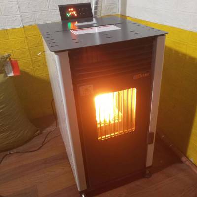 实用采暖壁炉 真火取暖设备生物质颗粒取暖炉家
