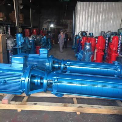 DL立式多级离心泵 矿用排水泵 100DL72-20X8 55KW 铸铁 山东青岛度泵业