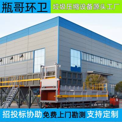 安阳车站垃圾站压缩设备地埋式垃圾站瓶哥环卫