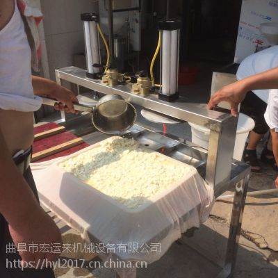 山东豆腐机豆腐加工机器小型自动豆腐机家用磨浆豆腐机